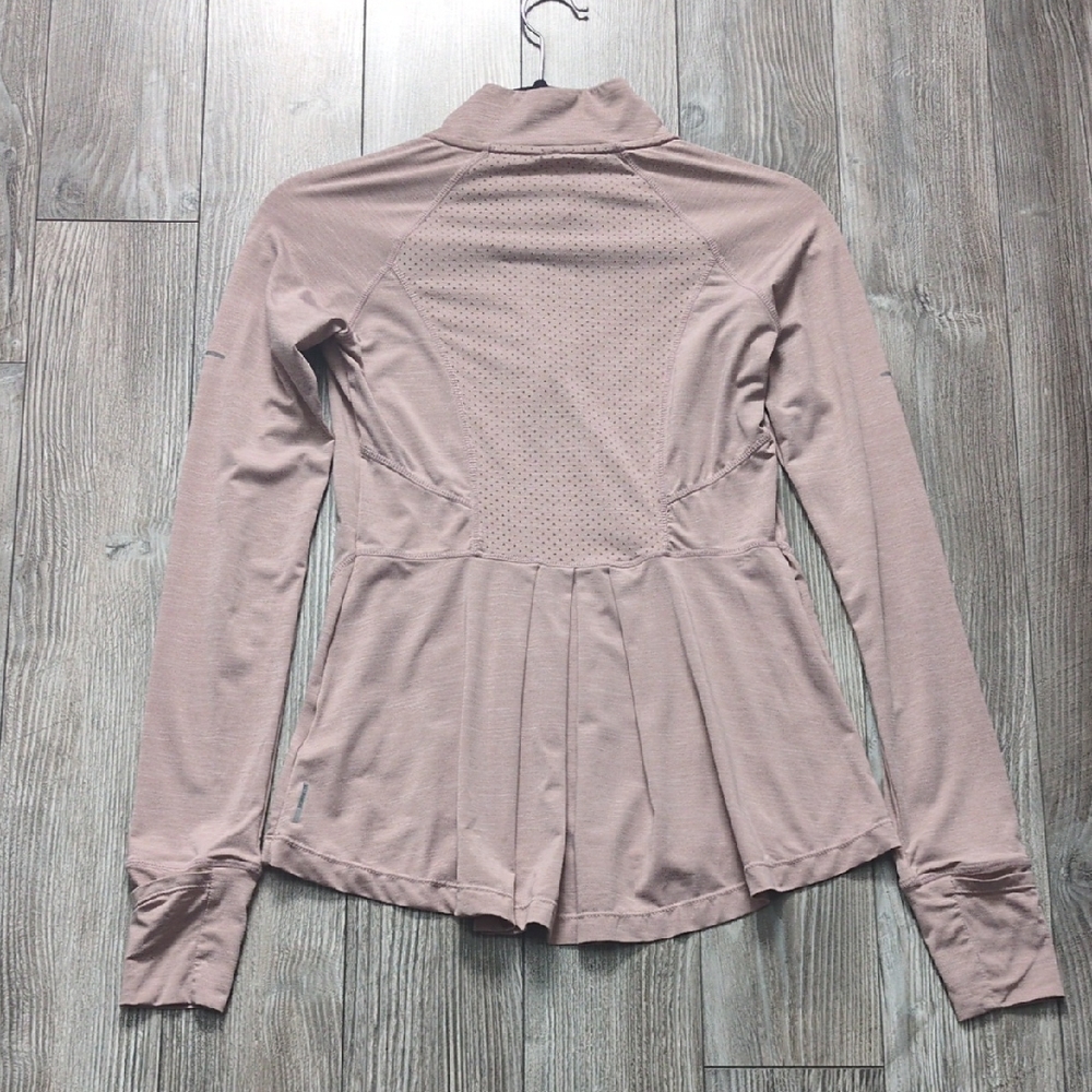 Mondetta Long Sleeve Athletic Quarter Zip Top XS